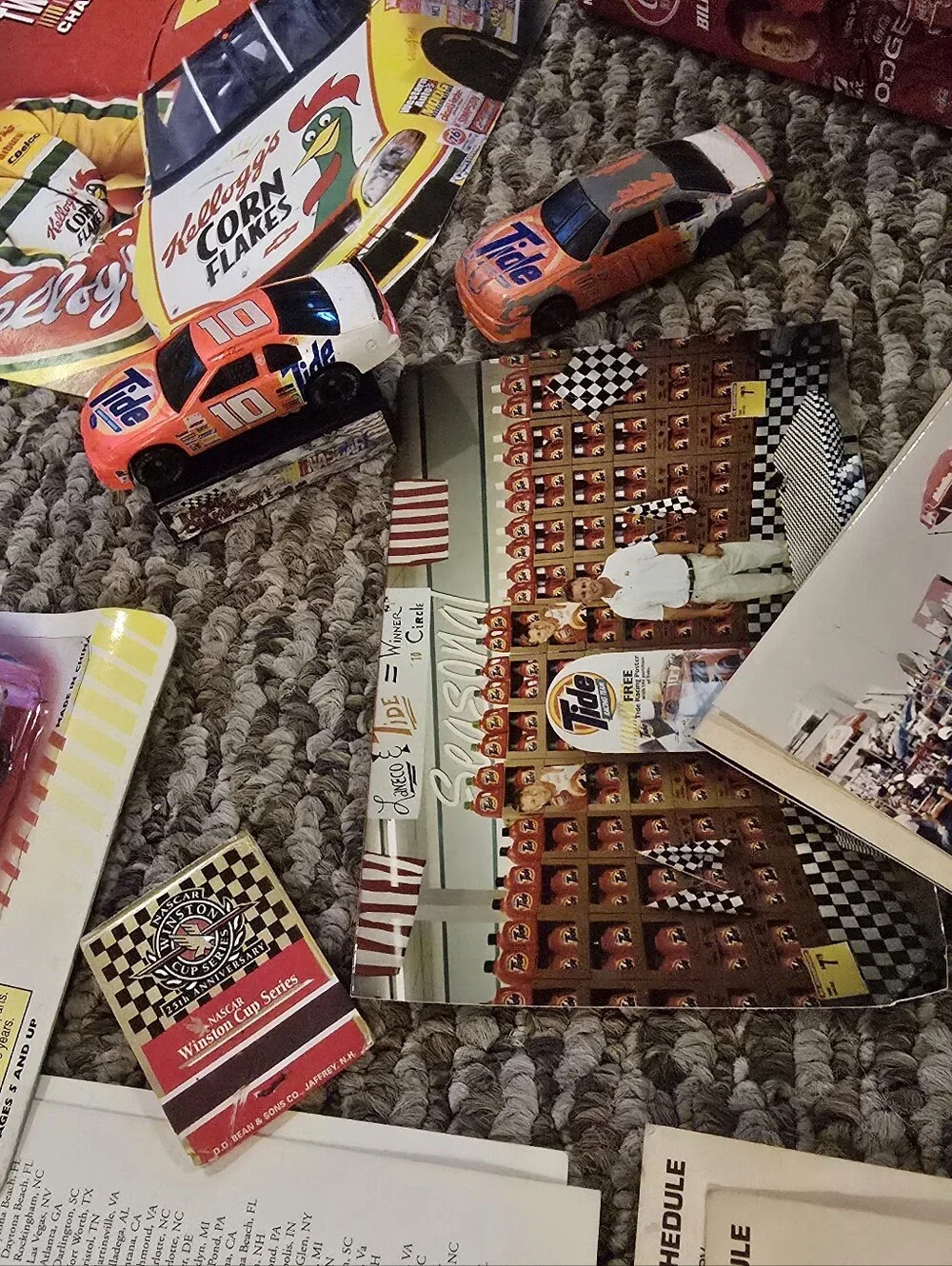 NASCAR Bobblehead - Black & Red Racing Suit Entire Lot Included